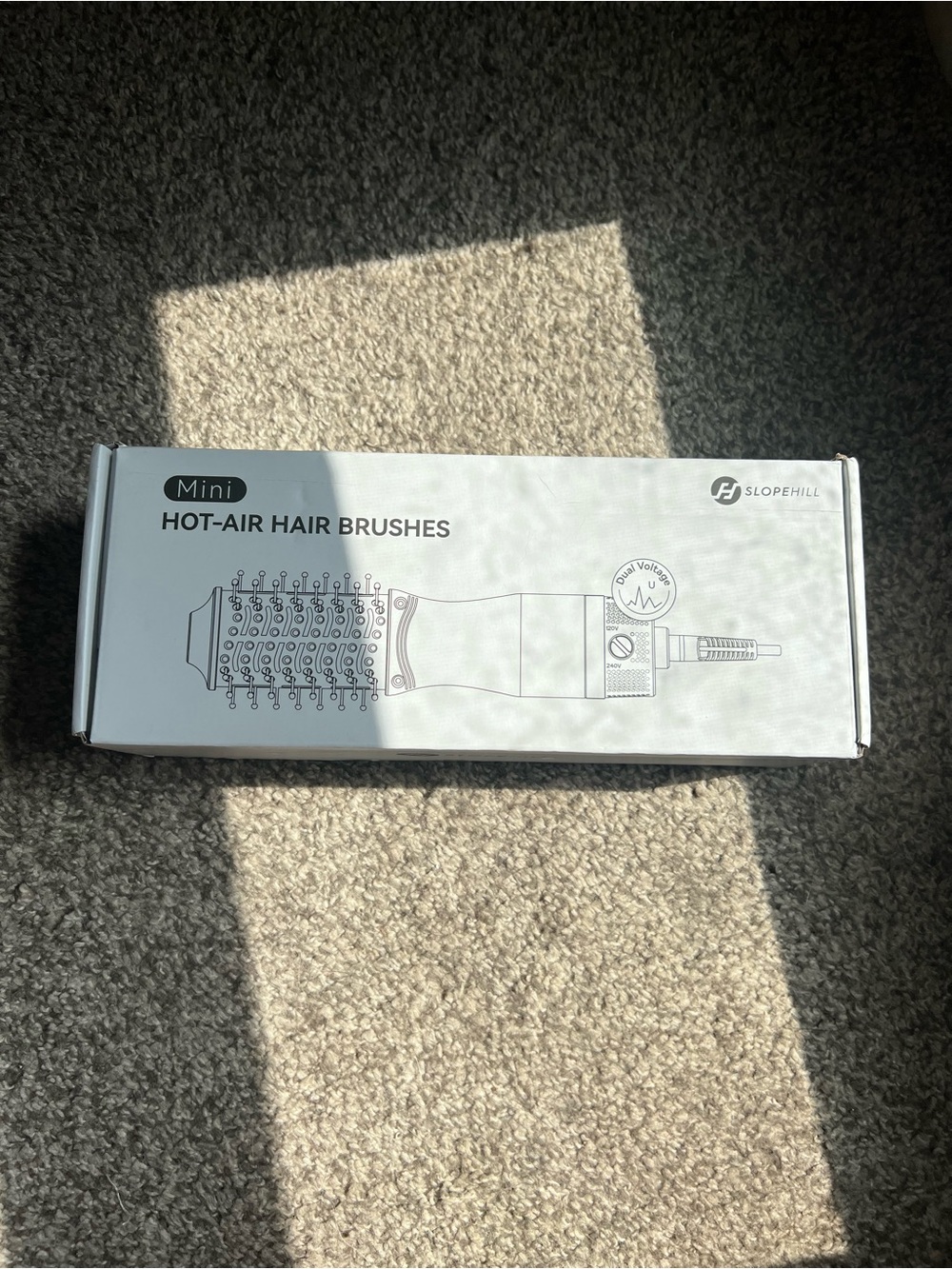 Mini Hot-Air Hair Brush